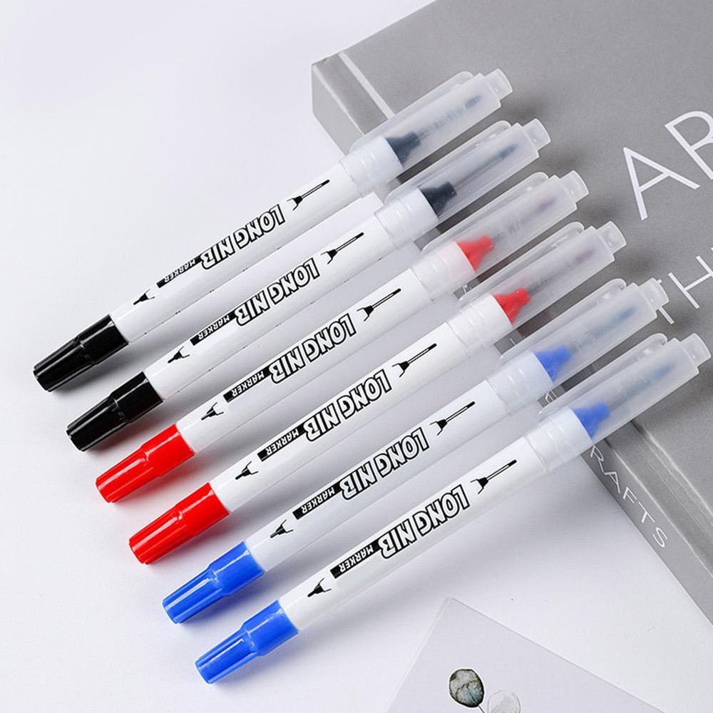 Long Head Deep Hole Marker Pens 20mm Marking Pen υ} T7N7