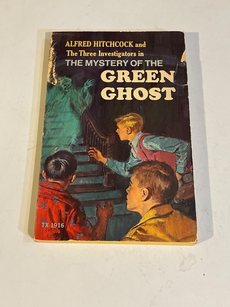 Three investigators the Mystery of the Green Ghost scholastic