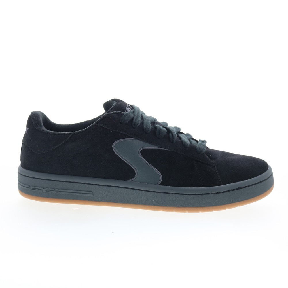 Skechers League - Five - 0 254071-BLK Mens Black Lifestyle Sneakers Shoes