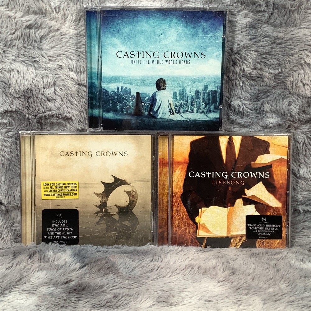 Casting Crowns,  3 CD LOT