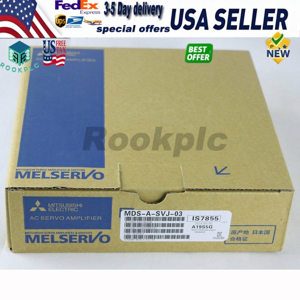 1PC New Mitsubishi MDS-A-SVJ-03 Servo Drive MDSASVJ03 Fast shipping  US Free TAX