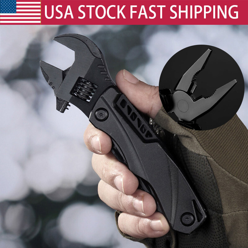 Outdoor Survival Stainless Steel Multi Tool Plier Portable For Hiking Survival