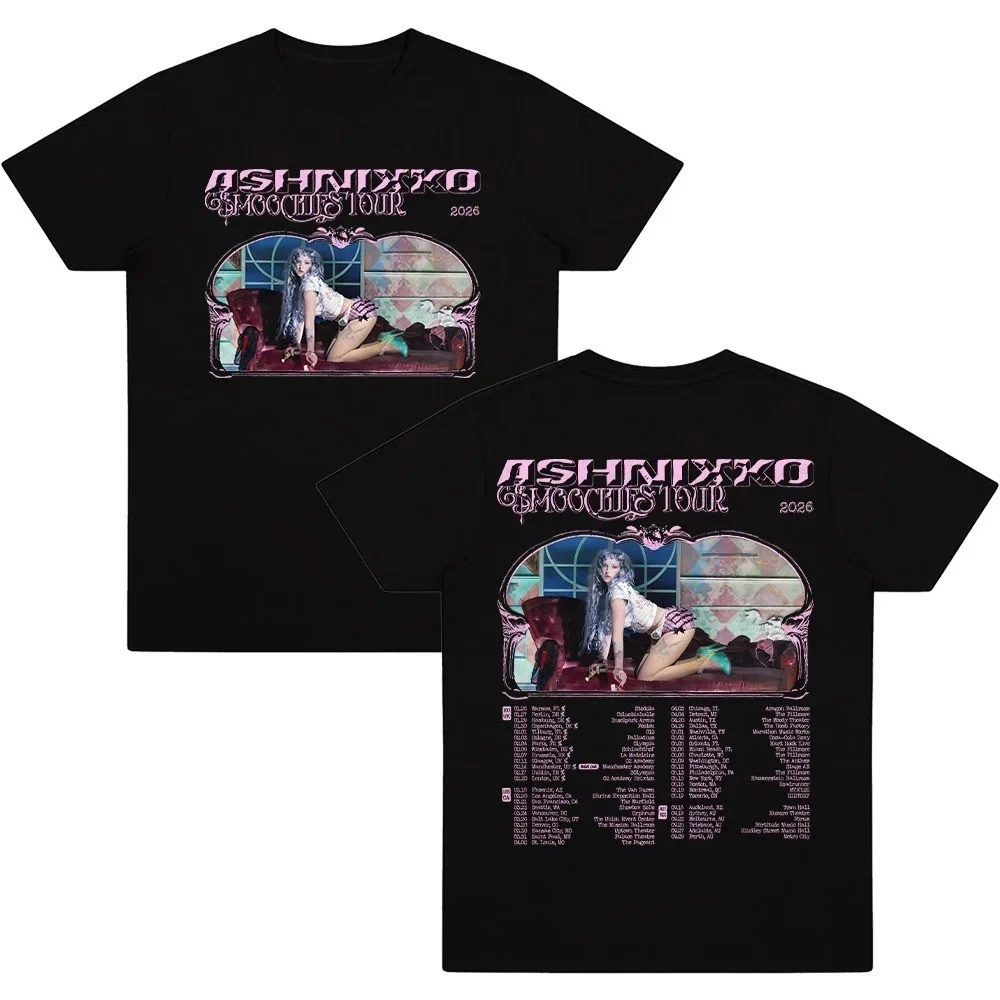 New!! Adult Classic Ashnikko Smoochies Tour 2026 T-Shirt MA355 FREE SHIPPING
