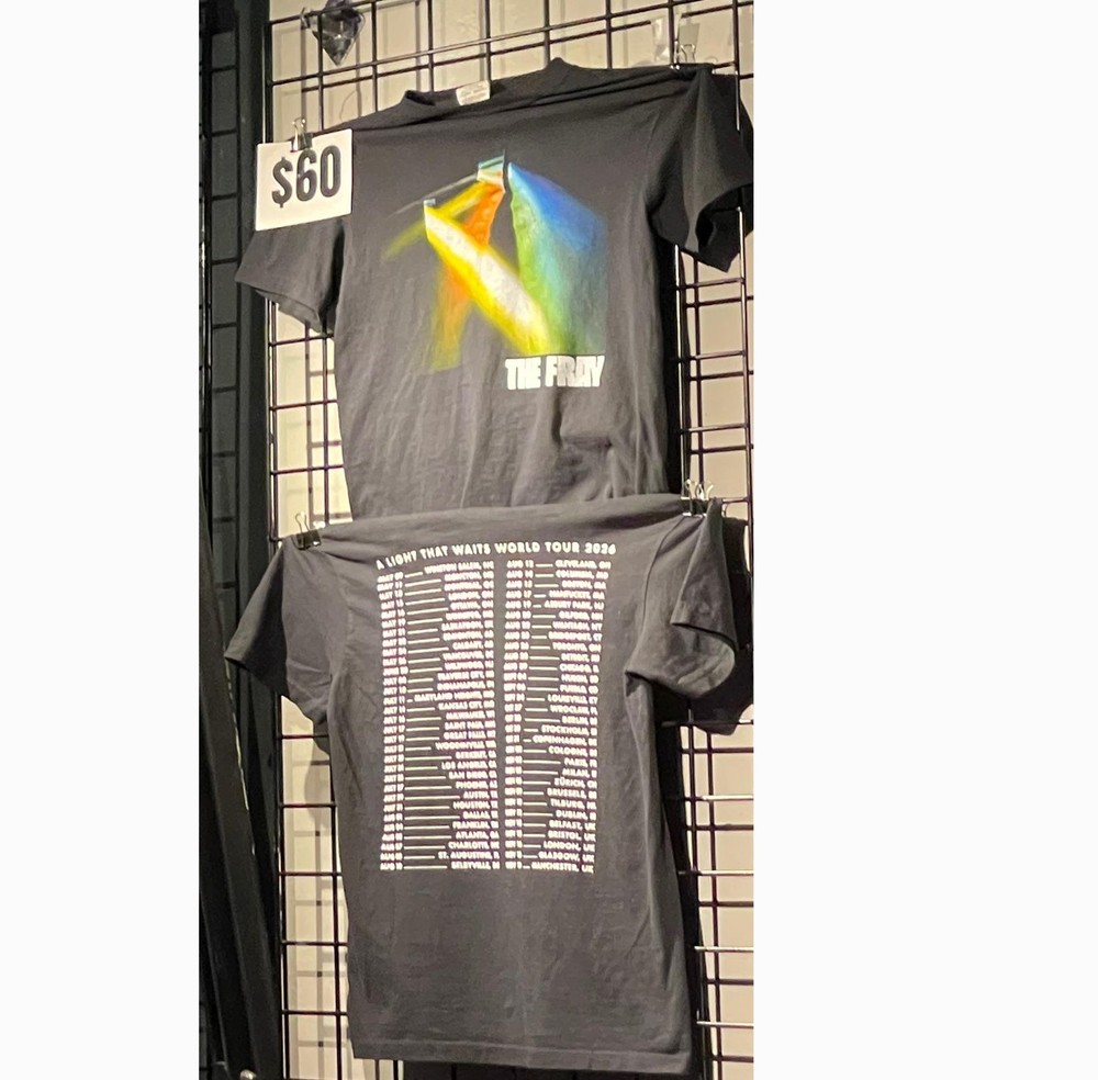 The Fray Announce Summer Of Light Tour  2026 T-Shirt reprint