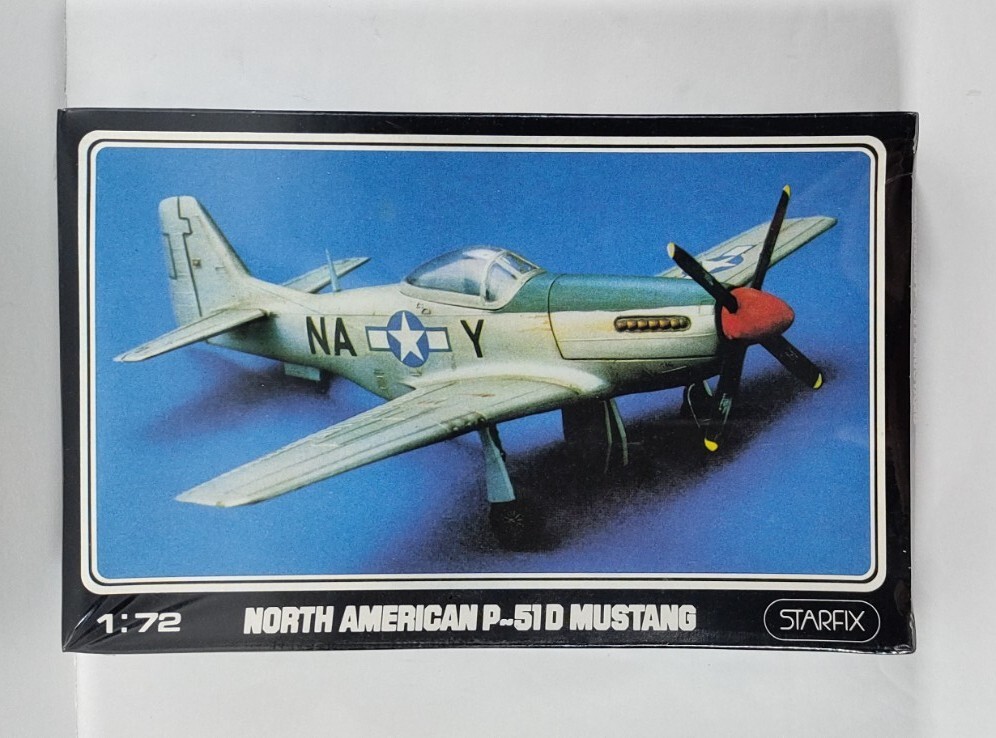 STARFIX 1:72 scale North American P-51D MUSTANG #709/05 Model Kit SEALED Vintage