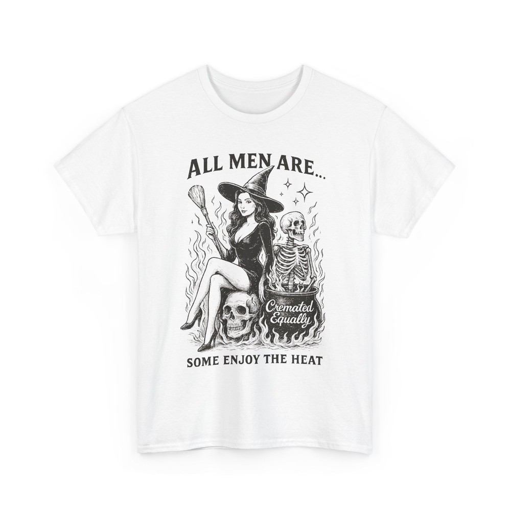 Spooky Feminist Halloween Witch T-shirt, Gothic Horror Unisex Tee, Funny Quote