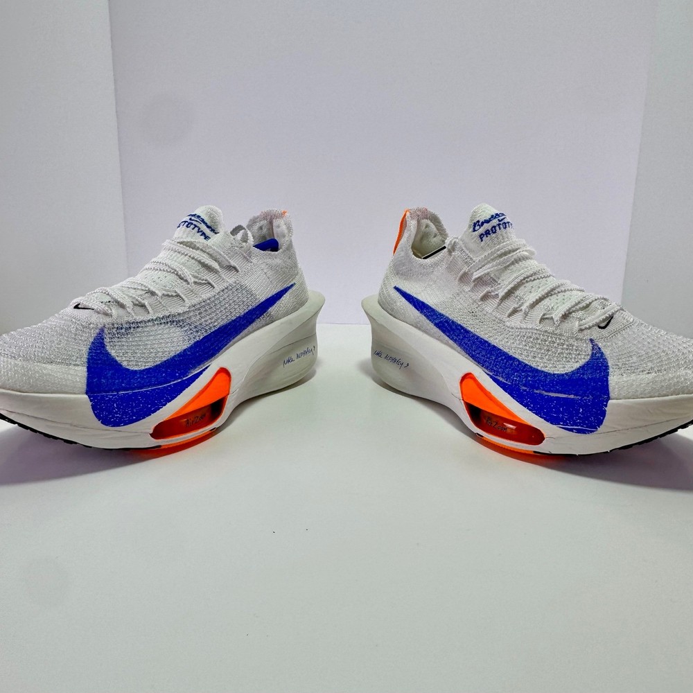 Nike Alphafly 3 Prototype Bowerman White Blue Orange Running Shoes NWT Size 9