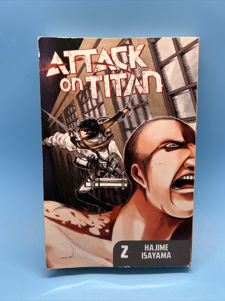Attack On Titan Manga By Hajime Isayama Vol #2 (Paperback ) English Book Vol. 2