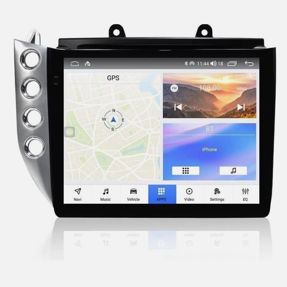 Fits Maserati Gt Granturismo 2007-2017 10'' Car Stereo Radio Auto Android 4+64GB
