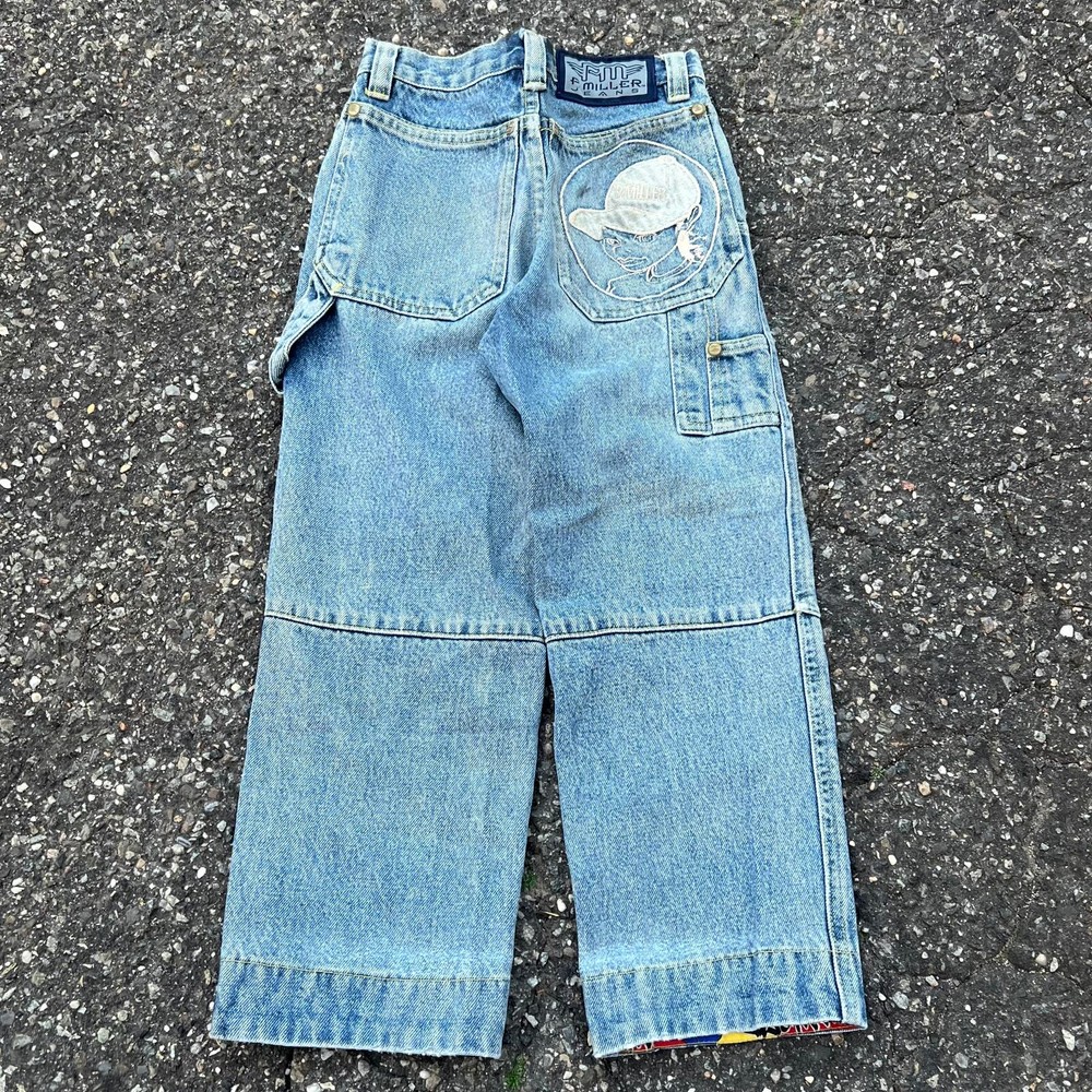 Vintage Y2K pj miller blue denim kids jeans pants