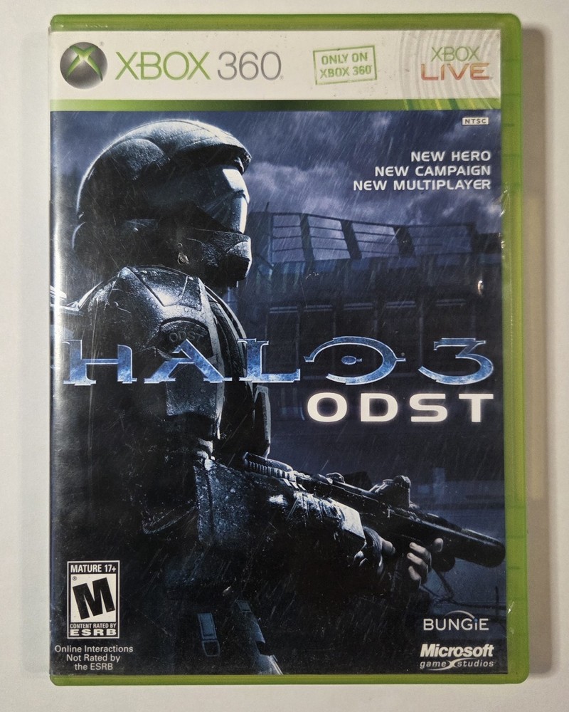 Halo 3: ODST Platinum Hits - XBOX 360 (COMPLETE / TESTED)