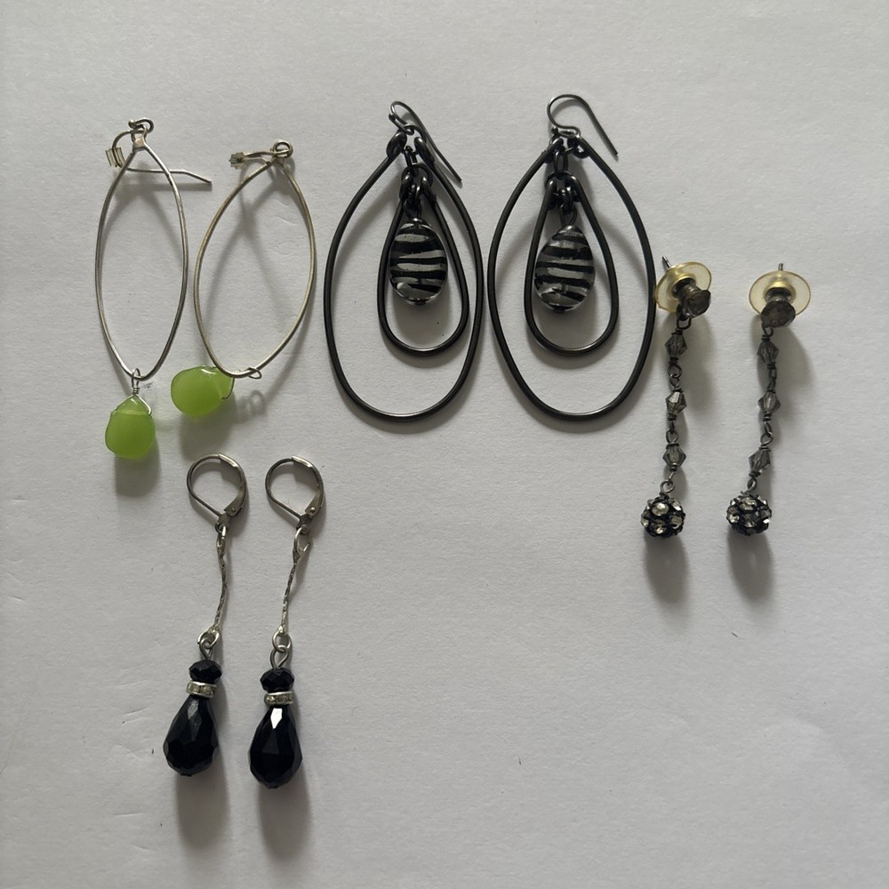 vintage earrings lot