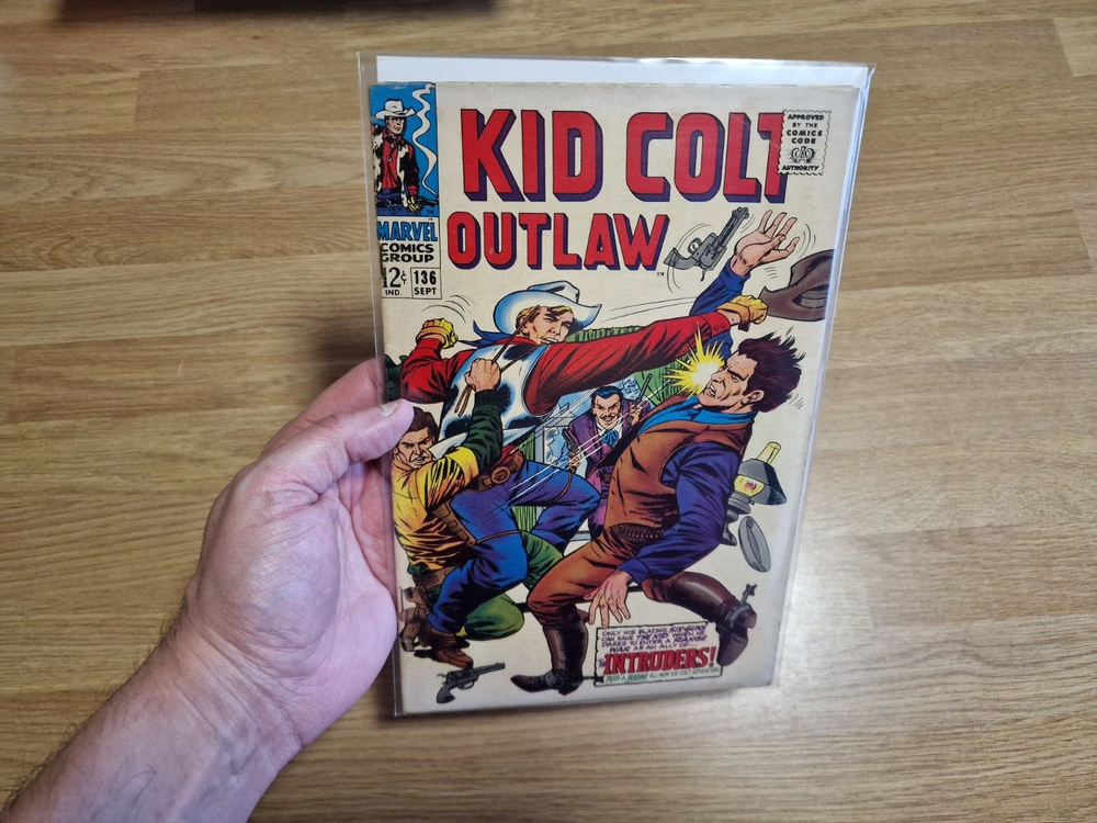 1967 Marvel Comics - Kid Colt Outlaw #136 - Silver Age - Fine/Very Fine (7.0)