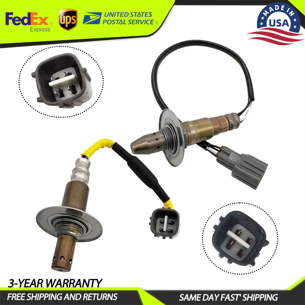 2Pcs Up&Downstream 02 Oxygen O2 Sensor For 2013-2014 Subaru Legacy Outback 2.5L