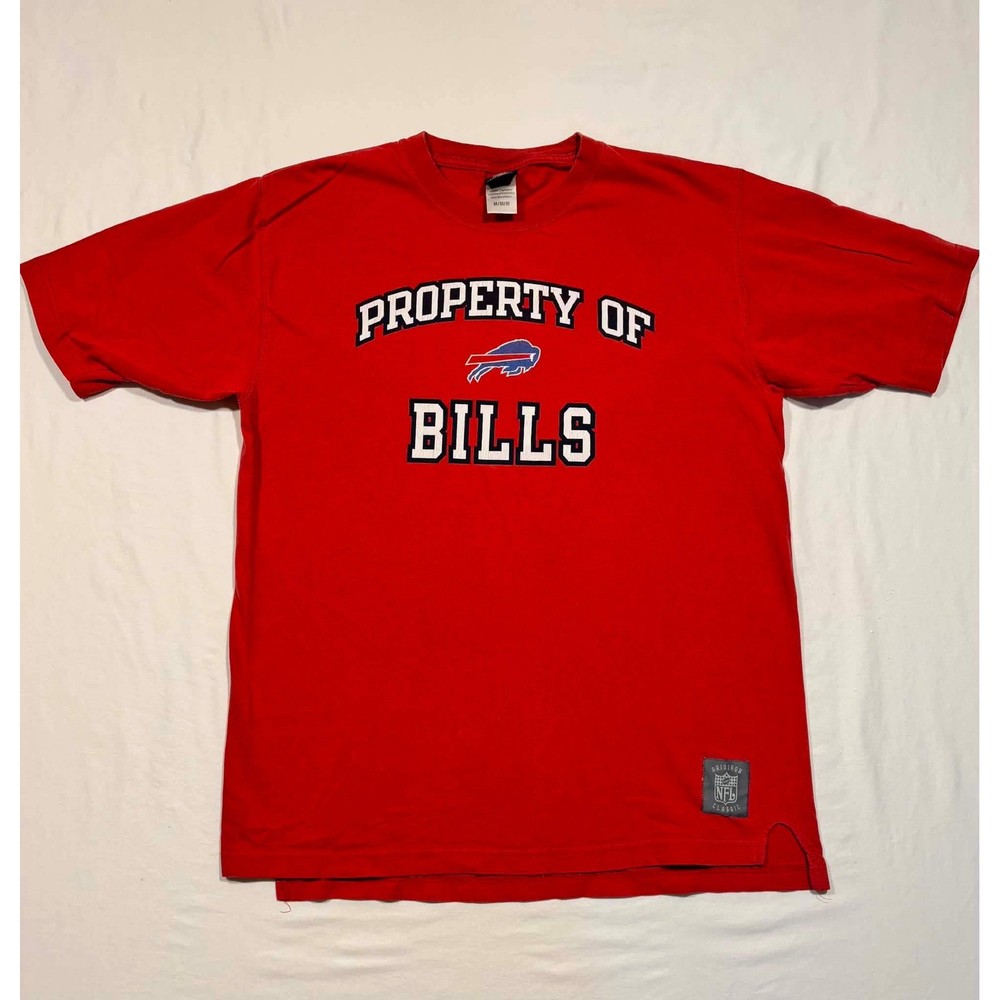 Reebok Buffalo Bills NFL Gridiron Classic Red T-Shirt Mens Medium R230A