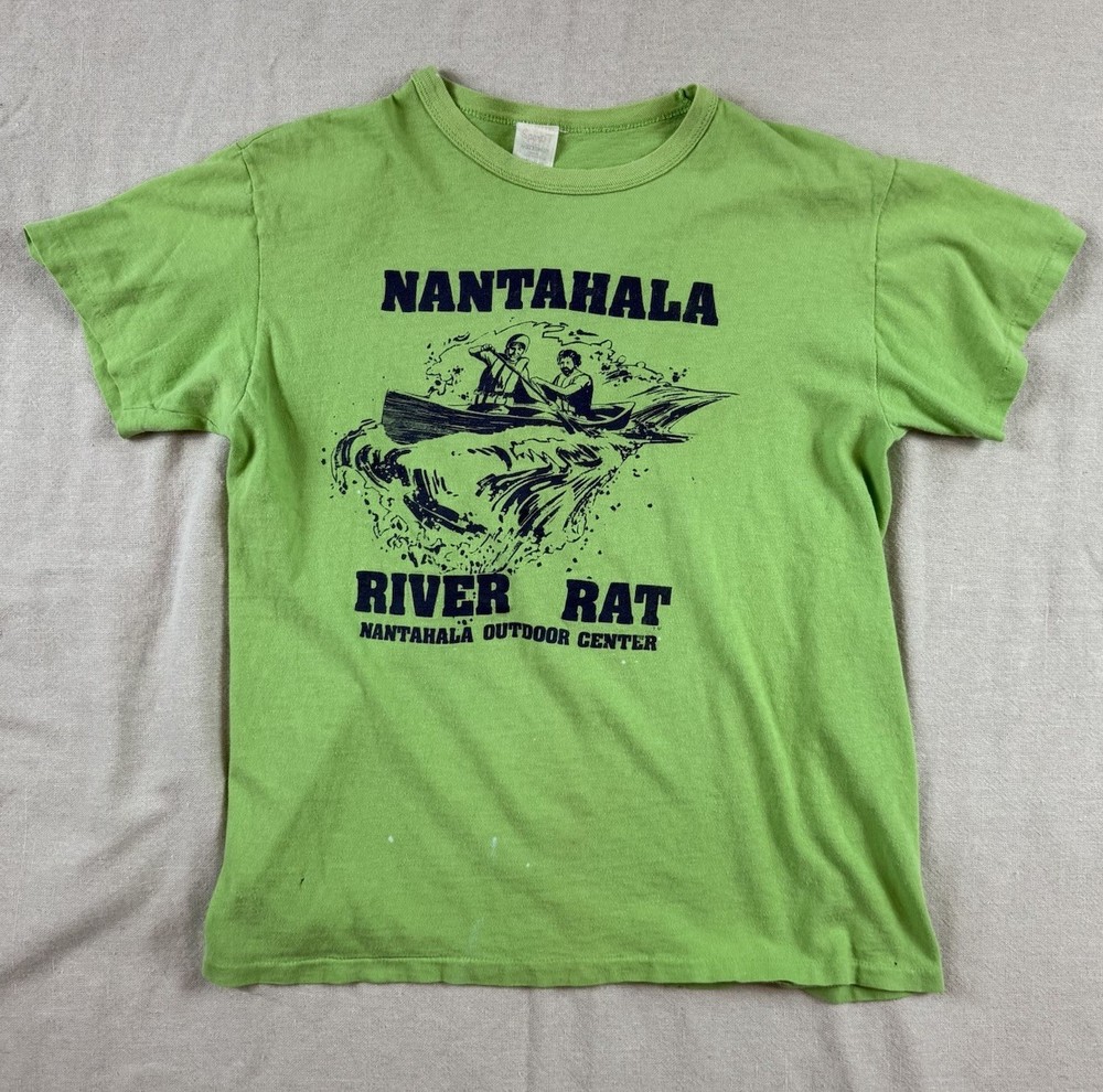 Vintage 1970s Nantahala River Rat Tshirt