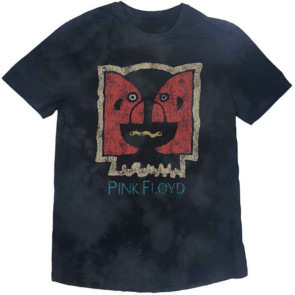 Pink Floyd T Shirt Division Bell Vintage Logo Official  Dip Dye on Black Unisex