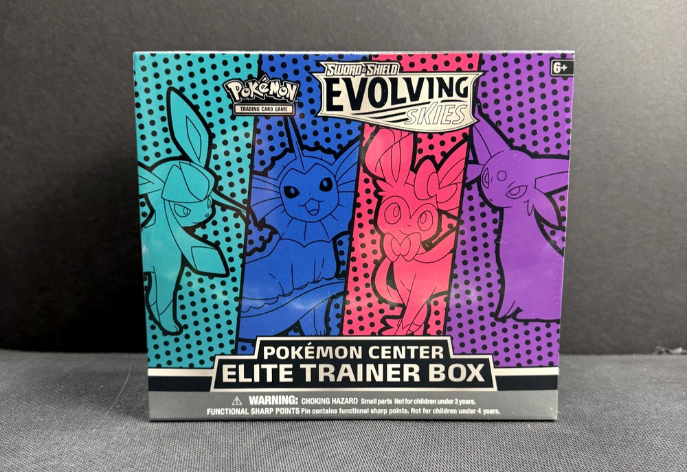 2021 Pokemon Center SWSH Evolving Skies Elite Trainer Box - Factory SealedRCH IS ACCEPTING CONSIGNMENTS! UP TO 95% PAYOUTS!