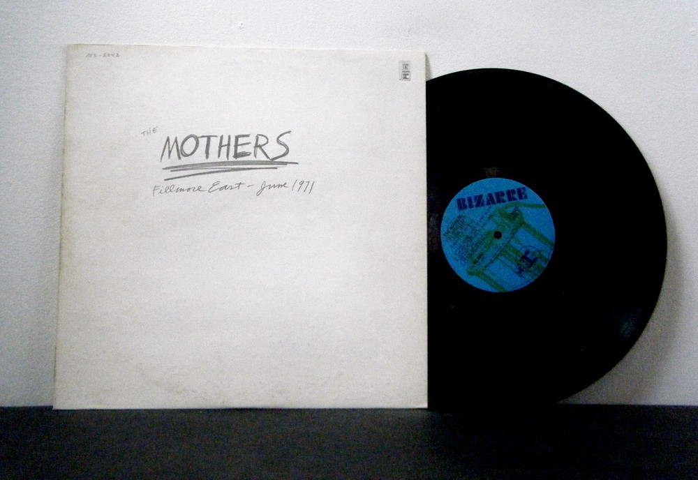 FRANK ZAPPA   and The Mothers LP Live Fillmore East June  1971  Bizarre  vinyl