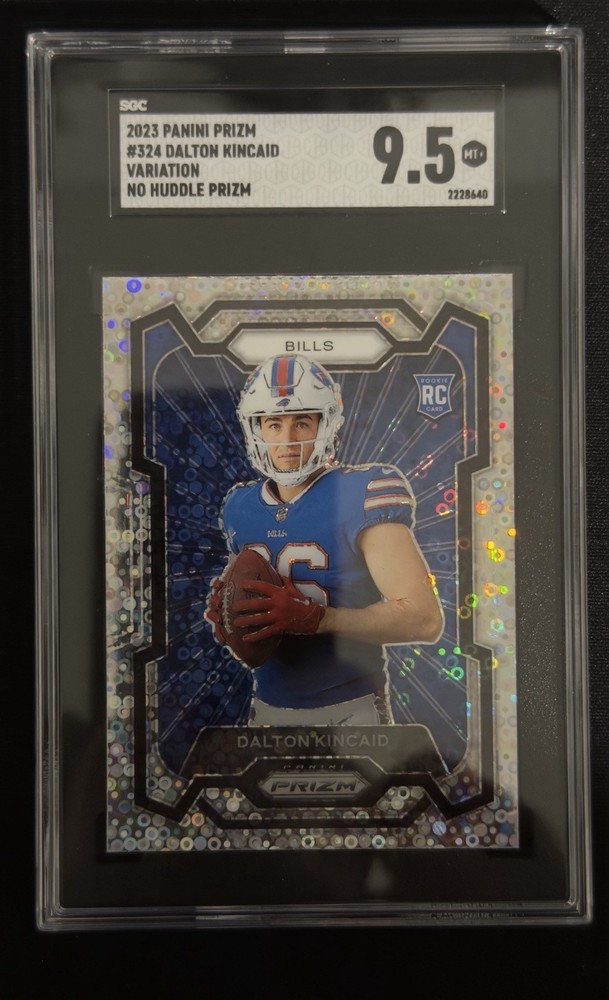 2023 Panini Prizm - Rookie Variation Dalton Kincaid #324 No Huddle Prizm (RC)