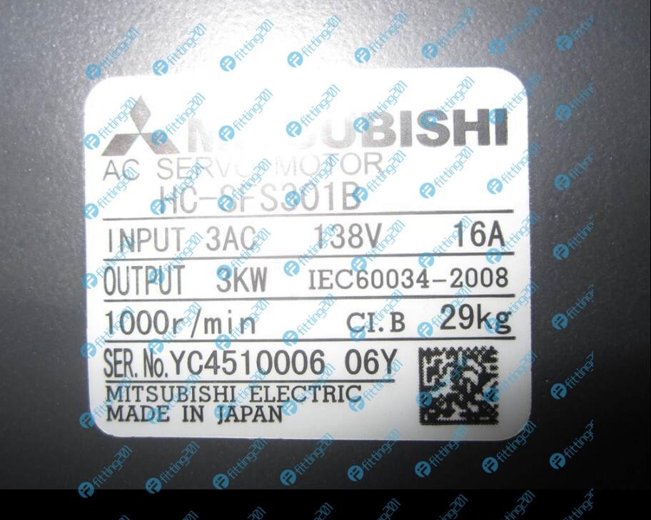 1Pcs New Mitsubishi Ac Servo Motor Hc-Sfs301B