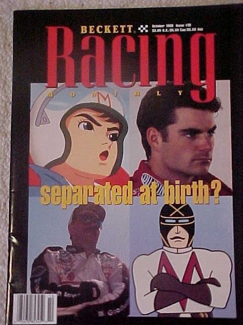 Beckett Racing Magazine Oct 1996 Jeff Gordon Dale Earnhardt Speed Racer