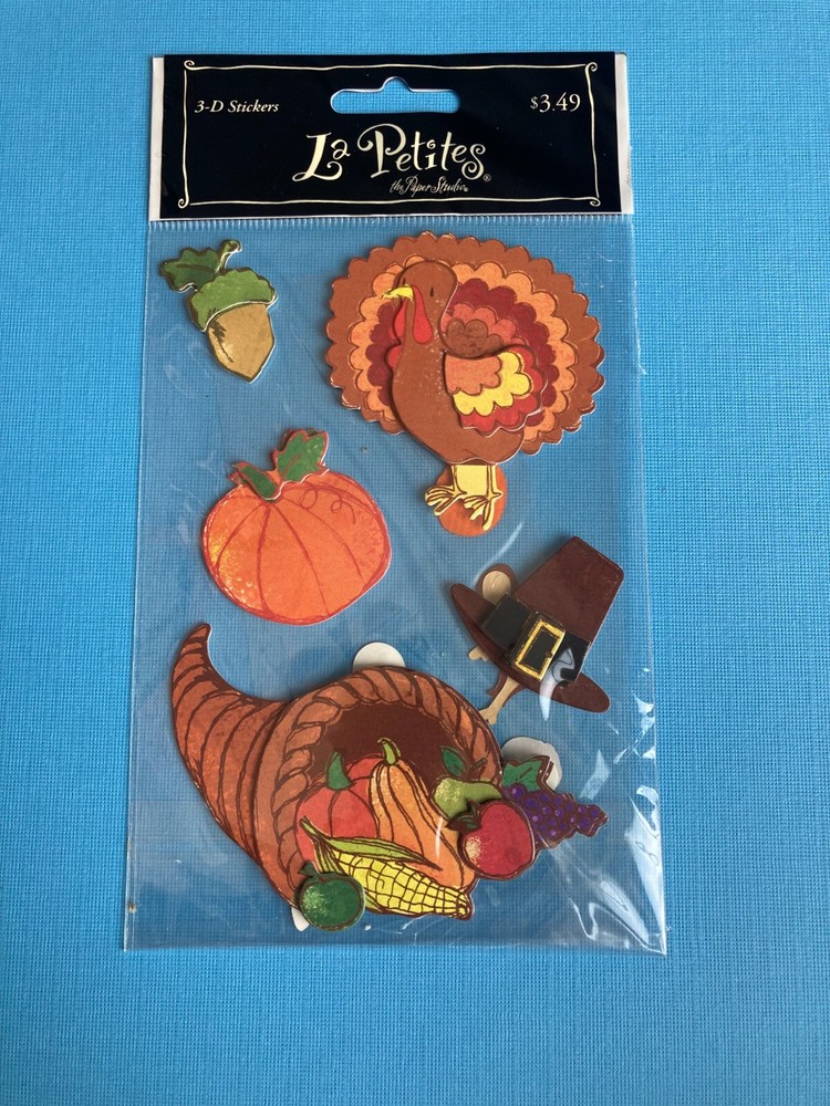 Autumn Fall Thanksgiving Scrapbooking Stickers Assortment of Popular Brands