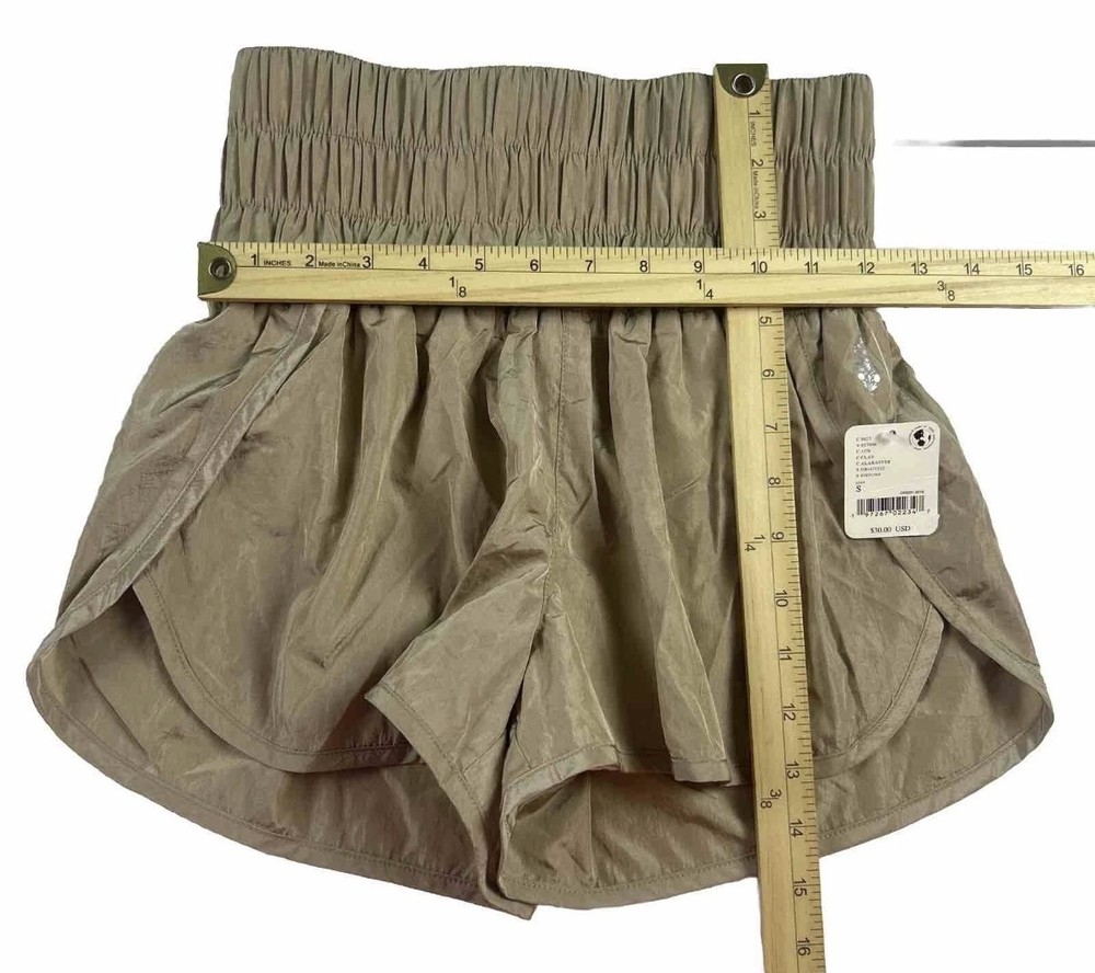 FP Movement by Free People Women's The Way Home Shorts Clay Size Small NWT $30