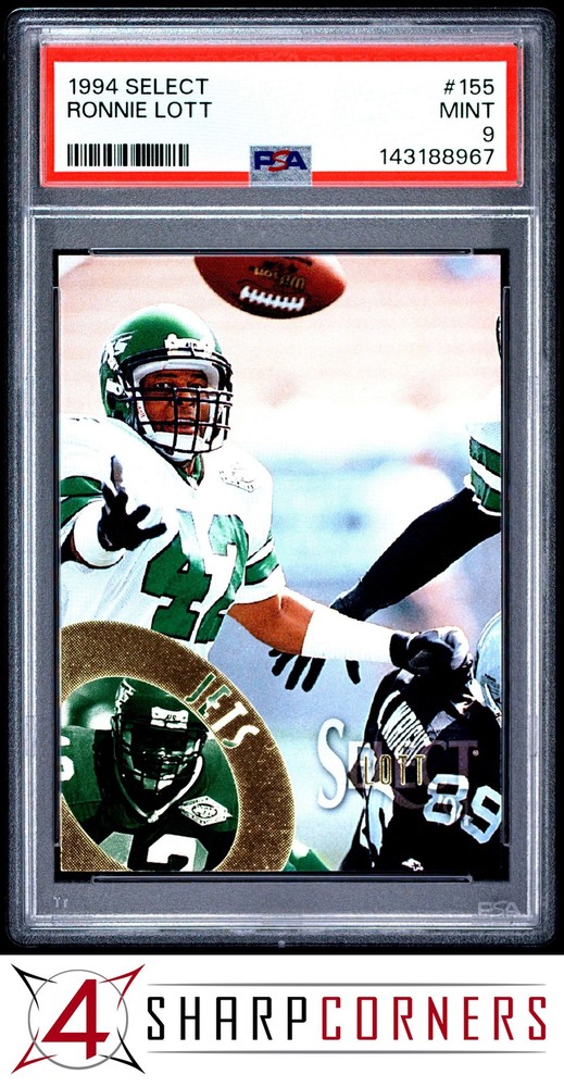 1994 Select #155 Ronnie Lott Jets Hof Pop 3 Psa 94SC: The hobby’s top consignment resource on eBay!