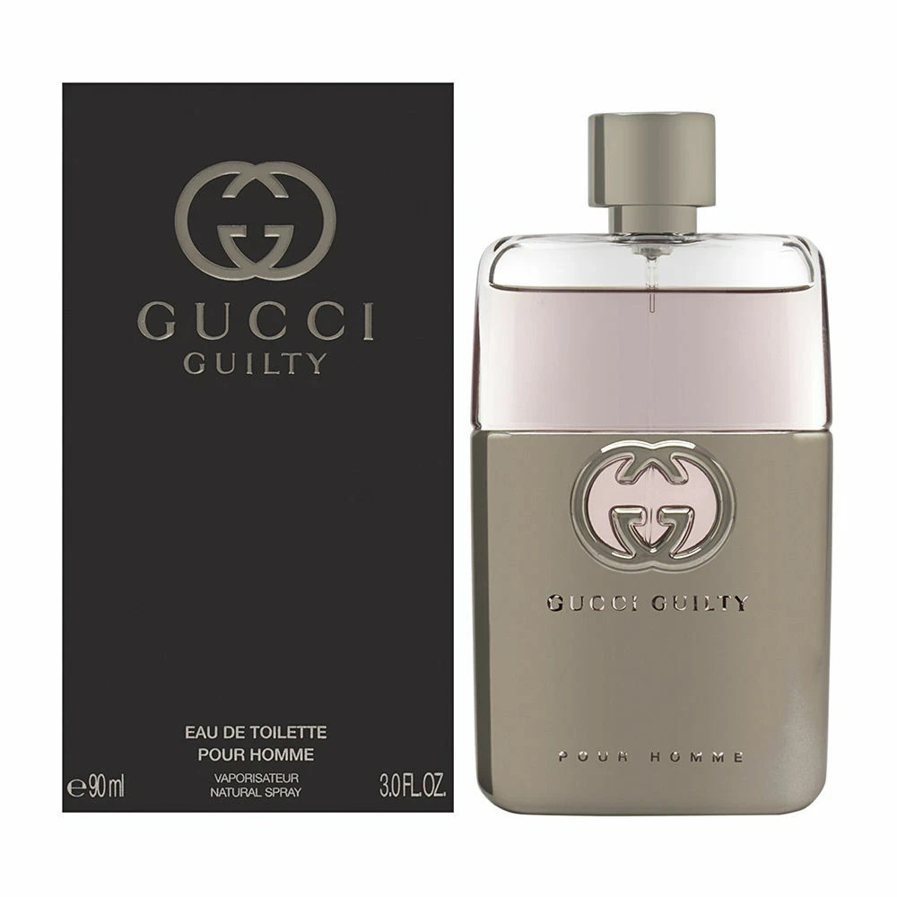 Gucci Guilty Pour Homme For Men 3 oz Eau de Toilette Spray New In Box SEALED
