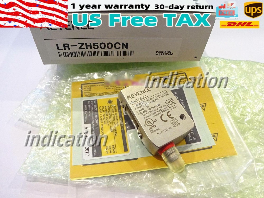 Keyence LR-ZH500CN Laser Sensor LRZH500CN New US Free TAX 1PC  US Free TAX