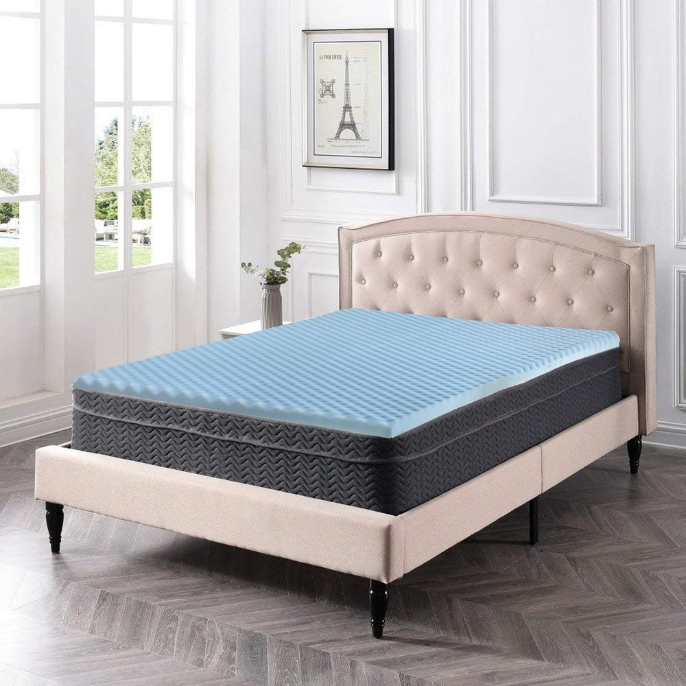 Onetan,1-inch High Density Convoluted Egg Shell Breathable