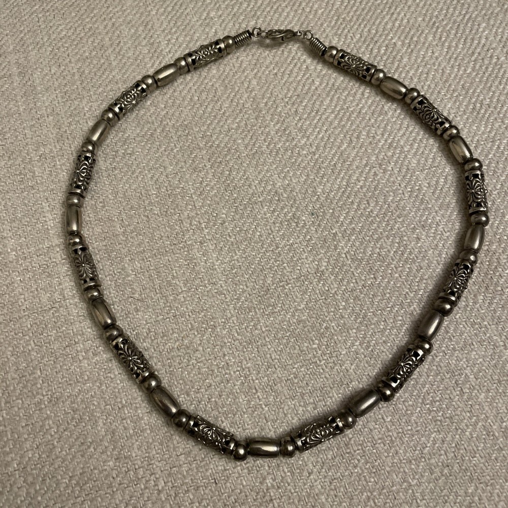 Unisex Y2K Stainless Steel Tribal Sleeve Necklace Steam Punk Choker Jewelry Goth