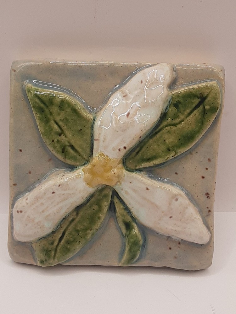 Fresh Fish Ceramic Tiles Floral Flower Small Wall Hanging Home Decor Minnesota