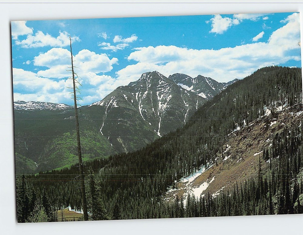 Postcard View of the San Juan Mountains Colorado USA