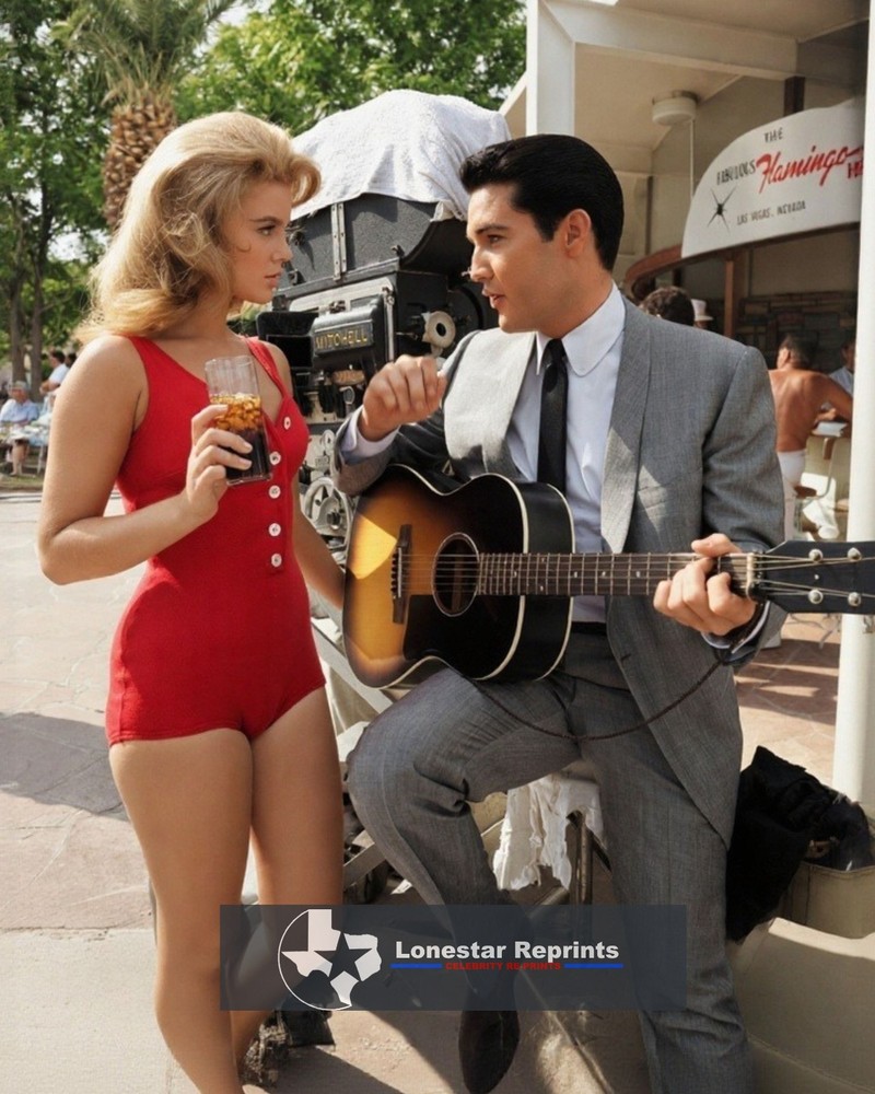 Ann Margret & Elvis   8x10 Reprint