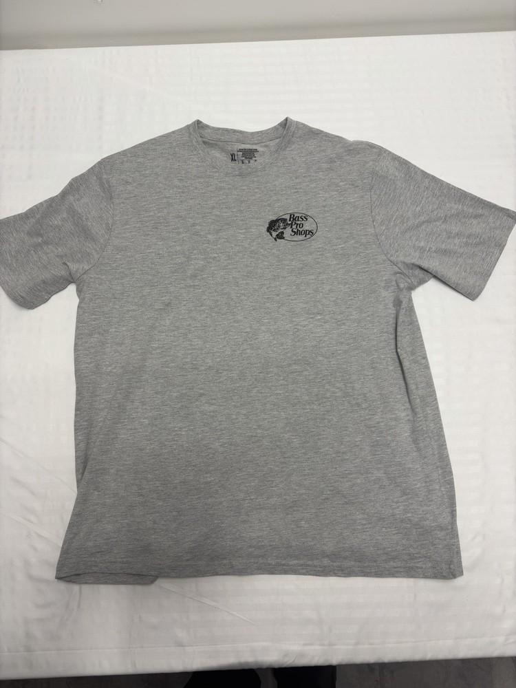 Bass Pro Shops Men’s Gray T-Shirt With How To Speak Texan, Size XL New