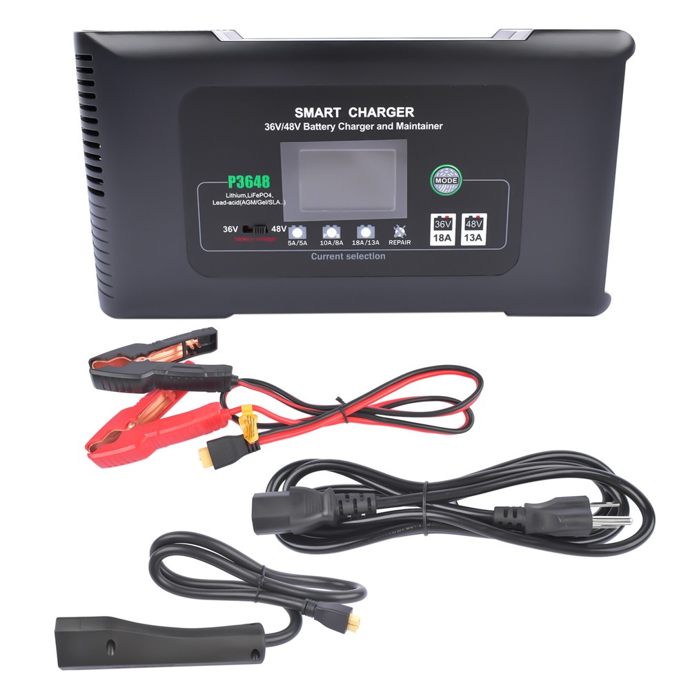 Golf Cart Smart Battery Charger Trickle Battery Charger 48V 13A and 36V 18A