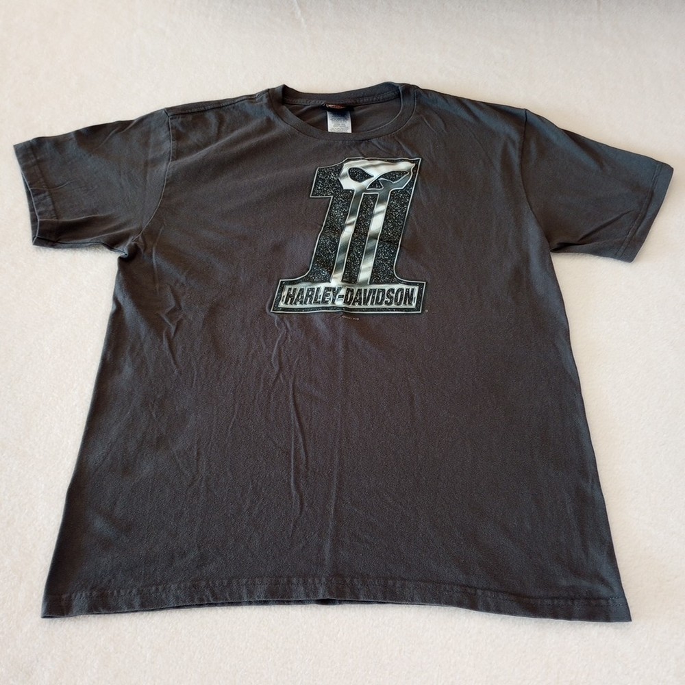Harley Davidson Men’s T Shirt  Whiskey Row Prescott Arizona Size Large