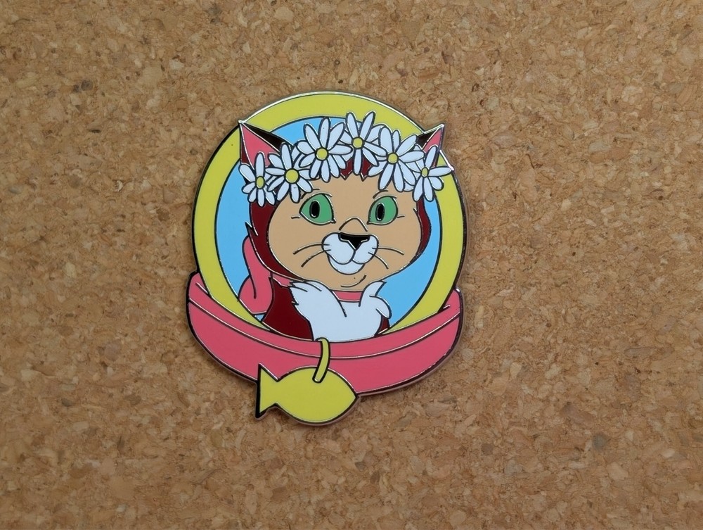 Disney Parks Magical Mystery Pins Series 25 Dog Cat Collar Dinah Alice Pin