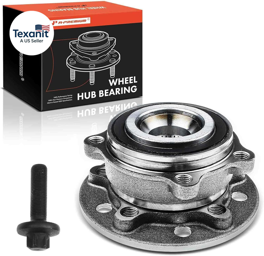 Front Wheel Bearing and Hub Assembly Compatible with Awd/4-Matic Mercedes-Benz M