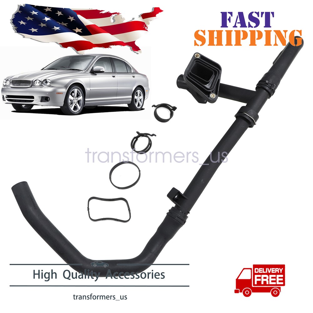 FOR JAGUAR X-TYPE RADIATOR TOP HOSE WITH THERMOSTAT PETROL C2S43430