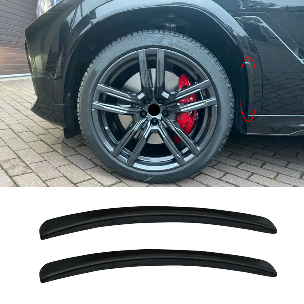 Black Universal Car Fender Flare Arch Sticker Protective Strip Car Accessories