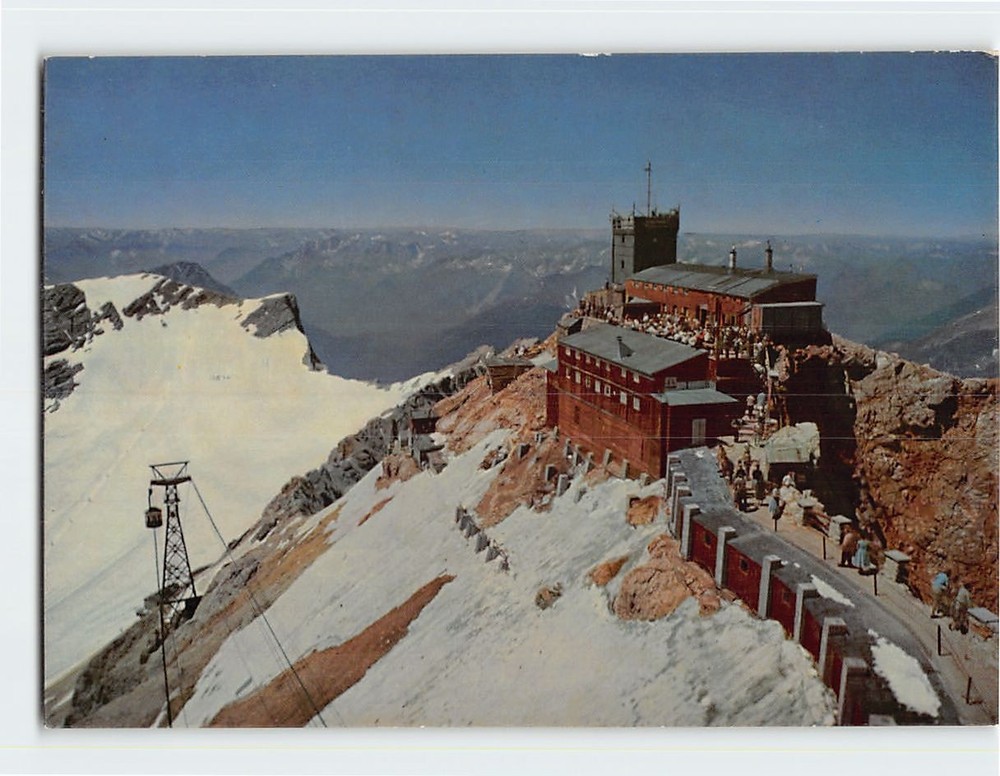 Postcard Zugspitze Münchnerhaus Germany Grainau Germany