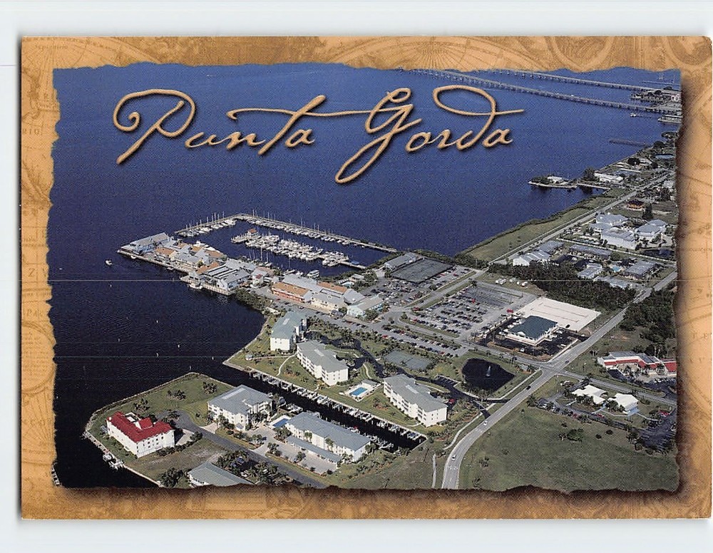 Postcard Punta Gorda Florida USA