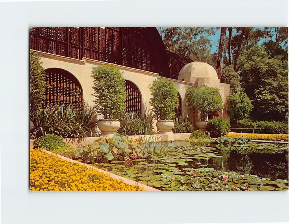 Postcard Balboa Park San Diego California USA