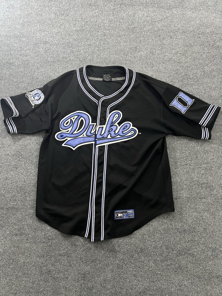 VTG Duke Blue Devils NCAA Baseball Jersey Mens 2XL Colosseum Athletics