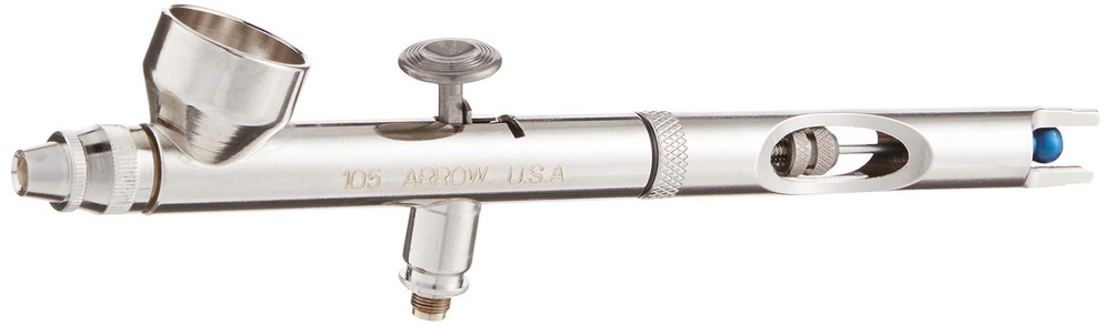 Badger Air-Brush Co. 105-2XR Patriot Arrow Fine Gravity Airbrush, Small Cup
