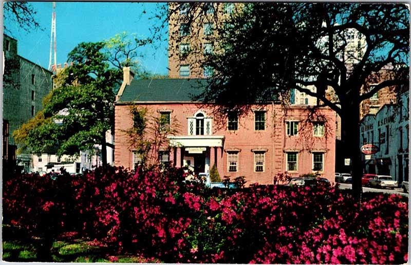 Postcard HOUSE SCENE Savannah Georgia GA m/09 AO8934
