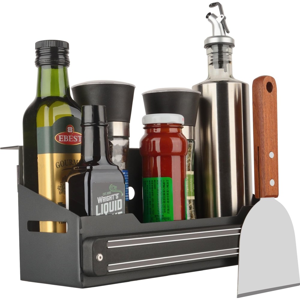 Heavy Duty Strong Magnetic Grill Caddy for Blackstone Griddles